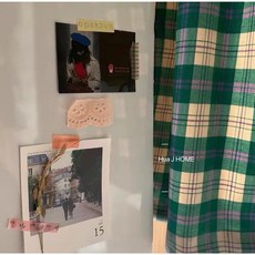 빈티지창문커튼