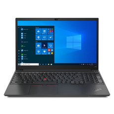 레노버 2021 ThinkPad E15, 블랙, 라이젠7 4세대, 512GB, 16GB, WIN10 Pro, 20YJ0005KR