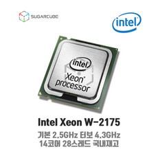 Intel xeon W-2175 서버cpu 워크스테이션cpu
