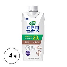 셀렉스 프로핏 초콜릿, 330ml, 4개