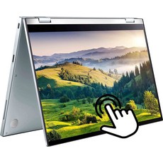 Asus 플래그십 크롬북 14인치 FHD 터치스크린 2-in-1 얇고 가벼운 노트북 인텔 코어 M3-8100Y(최대 3.4GHz, 01 8GB RAM | 64GB Storage, 1개