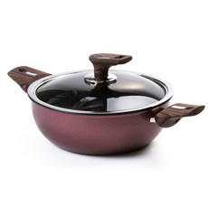 매직쉐프 인덕션 시그니처 3중구조 24cm양수냄비 레드