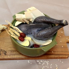 예지농장 백봉오골계 생닭 8-11호, 1개, 800g