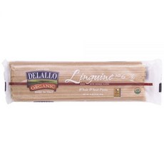 DeLallo Whole Wheat 링귀니 파스타 473.2ml(16온스), DeLallo Whole Wheat 링귀니 파스타, 4, 1개