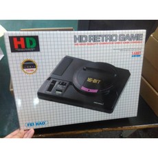 HDMI 16 비트 비디오 게임 콘솔 SEGA 메가 드라이브 Genesis 고화질 TV 출력 4G 무선 제어 카트리지 포함, standard
