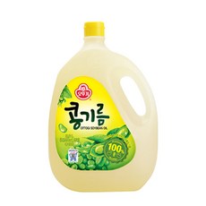 오뚜기 식용유 콩기름, 3.6L, 4개