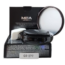 MBA 새치 흑채 자연스러운 헤어 커버 영양공급 모발아 더마 헤어 쿠션 15g (딥 브라운 색상), 1개