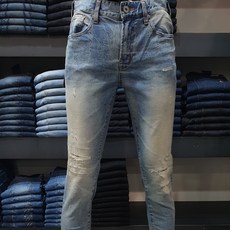 [버커루 특가전] [PREMIUM] [BUCKAROO JEANS] 버커루 남성 프리미엄 구제 워싱 디테일 덧댐 청바지