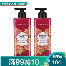 [굴 신] 더 페 이 스 샵 (THE FACE SHOP) 향수 바디 워 시 900 ml * 2 벌 달콤 한 사랑, 상세페이지 참조