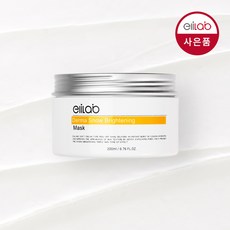 [엘리랩] [6차리오더][사은품] 더마 스노우 브라이트닝 마스크팩 200ml 즉각 모공 각질제거 워시오프팩, 크림치즈팩, 단품(1개입)