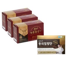 개성상인 천마녹용홍삼보 3개월분 70ml x 90포 녹용 홍삼 진액 + 녹용대환 30환, 90개