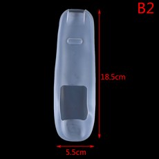 실리콘 투명 먼지 보호 보관 가방 휴대용 에어컨 제어 케이스 TV 리모컨 커버 1pc, 11 A3