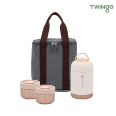 [TWINGO] 트윙고 뉴트윙클 죽통 보온도시락 1090ml 3종W세트