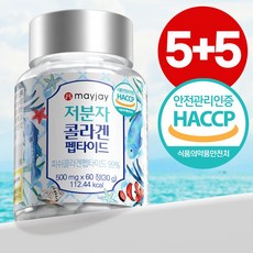 저분자 콜라겐 펩타이드 피쉬콜라겐 99% 300달톤 메이제이, 10개, 60정