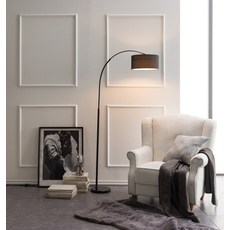 스피아노 알렉스 활 장스탠드 대리석 받침대 SS-4100, 블랙