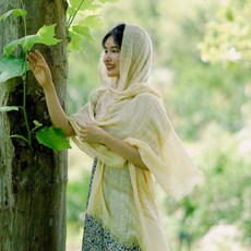 여름자외선차단여행에스닉해변스카프대형숄망토히잡