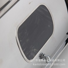 브레드박스 빵보관함 주방 창문은 드럼 모양의 스테인레스 스틸 거울 가벼운 빵 보관 상자로 덮여 있습니다, 1개