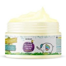 Unscented All Over Soothing Baby Cream for Eczema 아기 습진을 위한 천연 힐링 크림 유아 지루성 피부염 발진 진정, 113g, 1개
