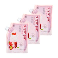 복음자리 진심의 딸기 3KG (국내산 냉장 딸기청), 3개, 1팩, 1kg