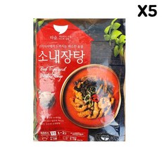 [선미식품] 내장탕 (선미 600g) X 5, 600g, 5개