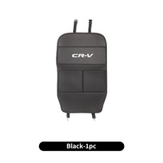 자동차 좌석 등받이 킥 방지 매트 보호대 커버 보관 패드 혼다 시빅 어코드 CRV 핏 재즈 트랜스알프 CBR cb500x Odys, Black, 블랙, 1개