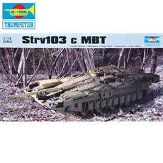 트럼페터 1/72 STRV103 C MBT 탱크프라모델 키트, 1개