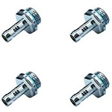 ZERIRA 4 Pack G1/4 Male to Male Extender Fitting OD 9mm for Computer W, 상세내용참조