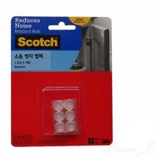 3m소음방지범퍼1.2cm18개입범폼범폰범폼범폰유리받침고무조각유리발bumpon