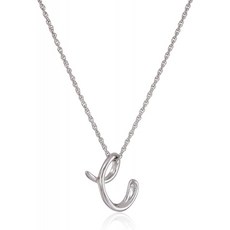 필기체이니셜목걸이