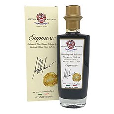 이탈리아 모데나 발사믹식초 전통 아세타이아 말피기 드레싱 6년산 8년산 200ml, 1개