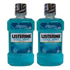 리스테린 쿨민트 마우스워시 250ml X 2개