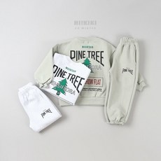 하이키키 남녀 공용 겨울속기모 파인트리조거팬츠