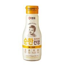 샘표 우리아이 순한간장 비빔볶음용 200ml 풍미 완내스 쏘울푸드 캠핑요리 기사식당, 1개