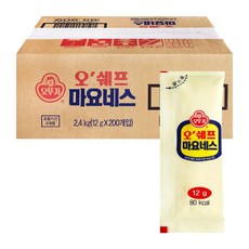 오뚜기 오쉐프 마요네스 12g x 200개 1박스