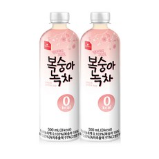 웰그린스위츠제로복숭아녹차500ml