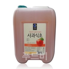 청정원 대상 청정원사과식초 18리터, 1개, 18L