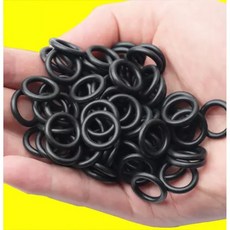 오링 o-ring CS 2.65mm 검정색 NBR 고무 O 링 개스킷 ID 6.9/7.1/7.5/8/8.5/8.75/9/9.5/10-450mm O-링 오일 씰 와셔, 425x2.65mm-1pcs, 1개