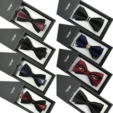 노란색땡땡이보타이