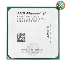 CPU AMD Phenom II X4 900e 2.4 GHz 쿼드코어 클래딩 어 프로세서 HD900EOCK4DGI 소켓 AM3