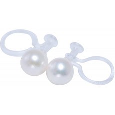Mani · Mani 아코 야 진주 귀걸이 같은 귀걸이 [5mm] 진짜 소재 (기쁜 청소 크로스 포함 휴대가 편리한