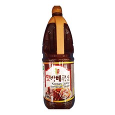 청우 핫 바베큐 소스 2.05kg, 1개