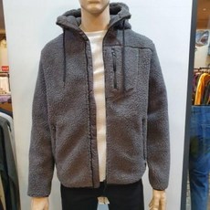 [엔터식스]흄 공용 부클 후드 집업 그레이FHNWCUX782