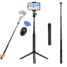 호환 익스텐션 모노포드 로드 폴 셀카봉 삼각대 DJI 호환 Om 5 모바일 4 짐벌 카메라 FeiYu Zhiyun Smooth, 03 Full Set, 한개옵션1