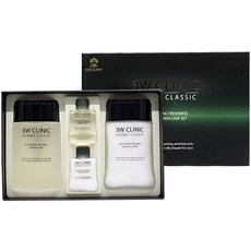 3W클리닉 옴므 클래식 2종세트, 스킨 150ml + 에멀젼 150ml + 증정용 2개, 1세트