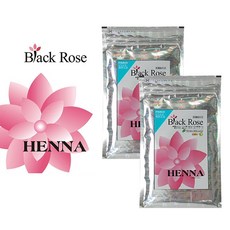 블랙로즈 헤나염색약 100g, 2개, 내추럴인디고