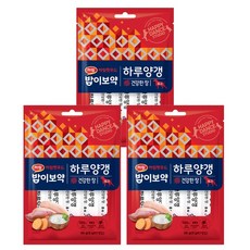 밥이보약 DOG 하루양갱 건강한장 56g(8g x 7개입) 3개(총21개입) 하림펫푸드 강아지 간식, 3개, 56g