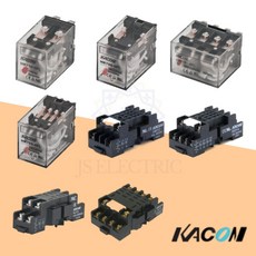 카콘 릴레이 & 릴레이소켓 LED표시형 HR705 HR710 2PL 4PL KMY2 KMY4 KLY2 KLY4, HR710-4PL, 24VAC