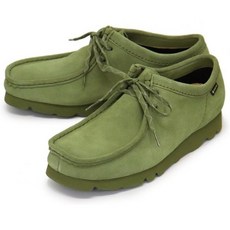 일본 클락스 왈라비 Clarks 26174044 Wallabee GTX GoreTex Mens Boots Loden Green 294643, 27.5 cm - 왈라비고어텍스