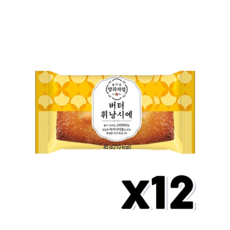 을지로양과자점 버터휘낭시에 디저트간식 45g x 12개