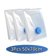 정리함 의류용 의류 가방 3 절약 9 여행용 압축 팩 진공 여행 수납 공간, 3pcs M, 1개
